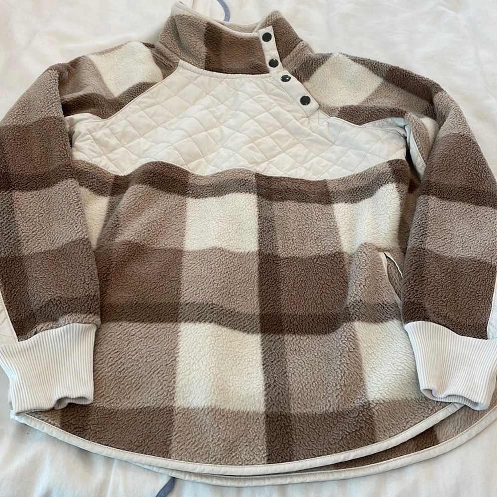 Snap up fleece